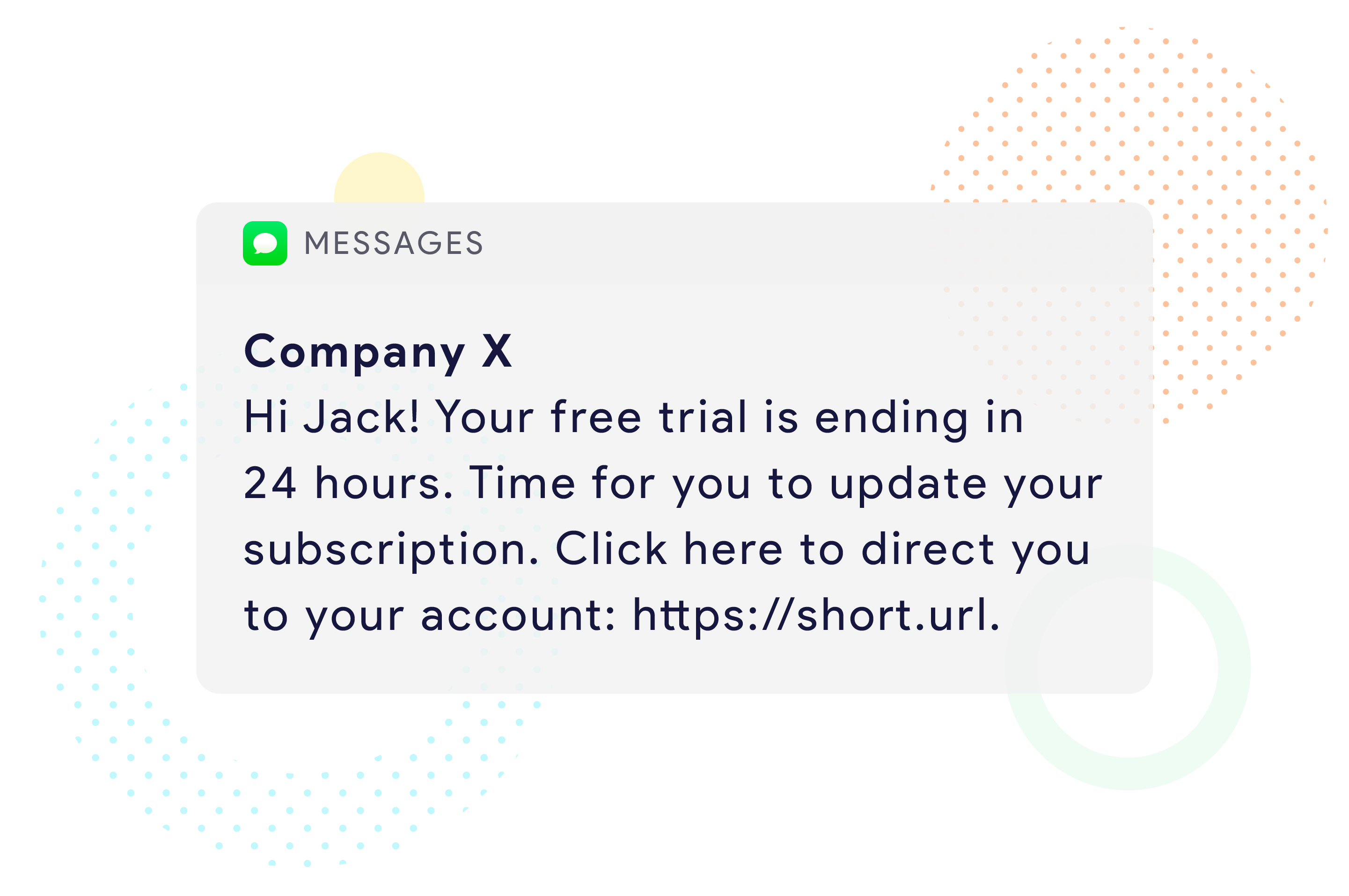 Free trials freemiums text reminders