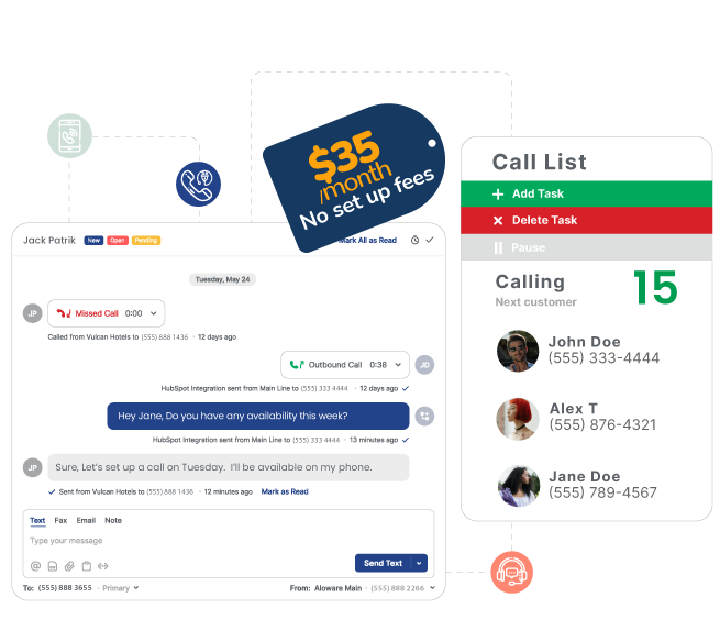 Power your CRM for just $35/user 