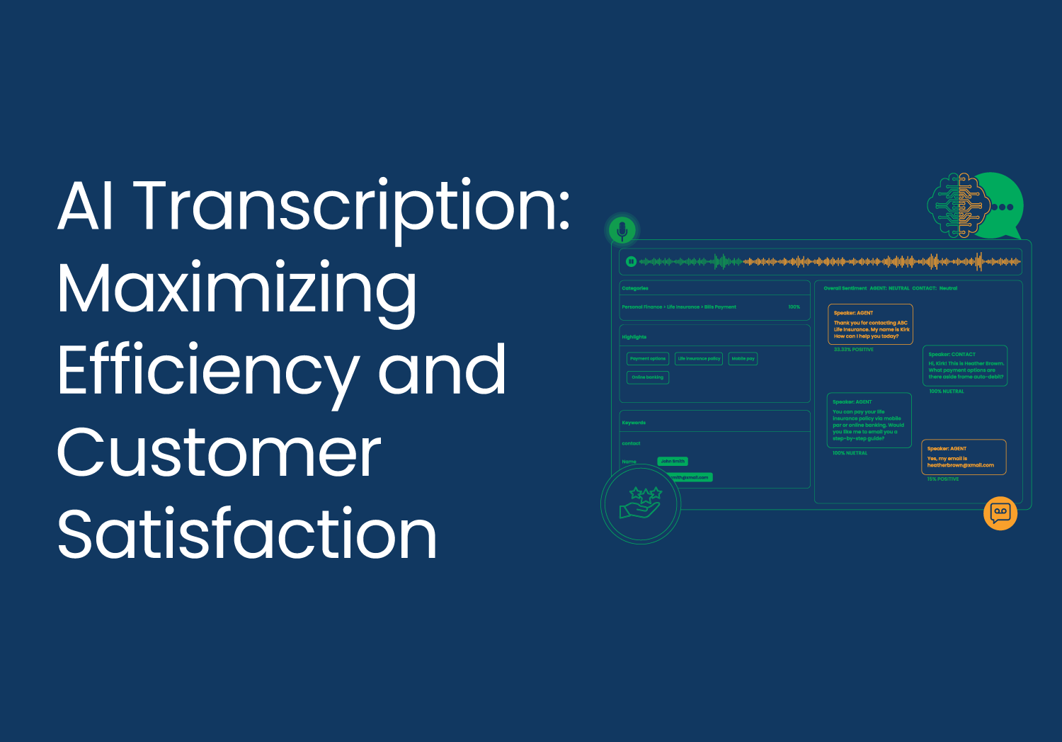 AI Transcription: Maximizing Efficiency And Customer Satisfaction - Aloware