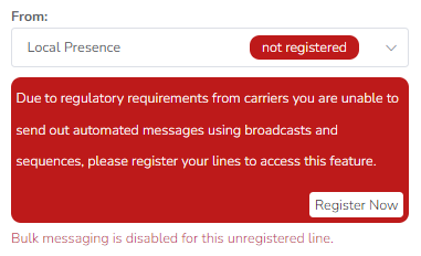 How to know your lines are unregistered and you’re subject to blocking