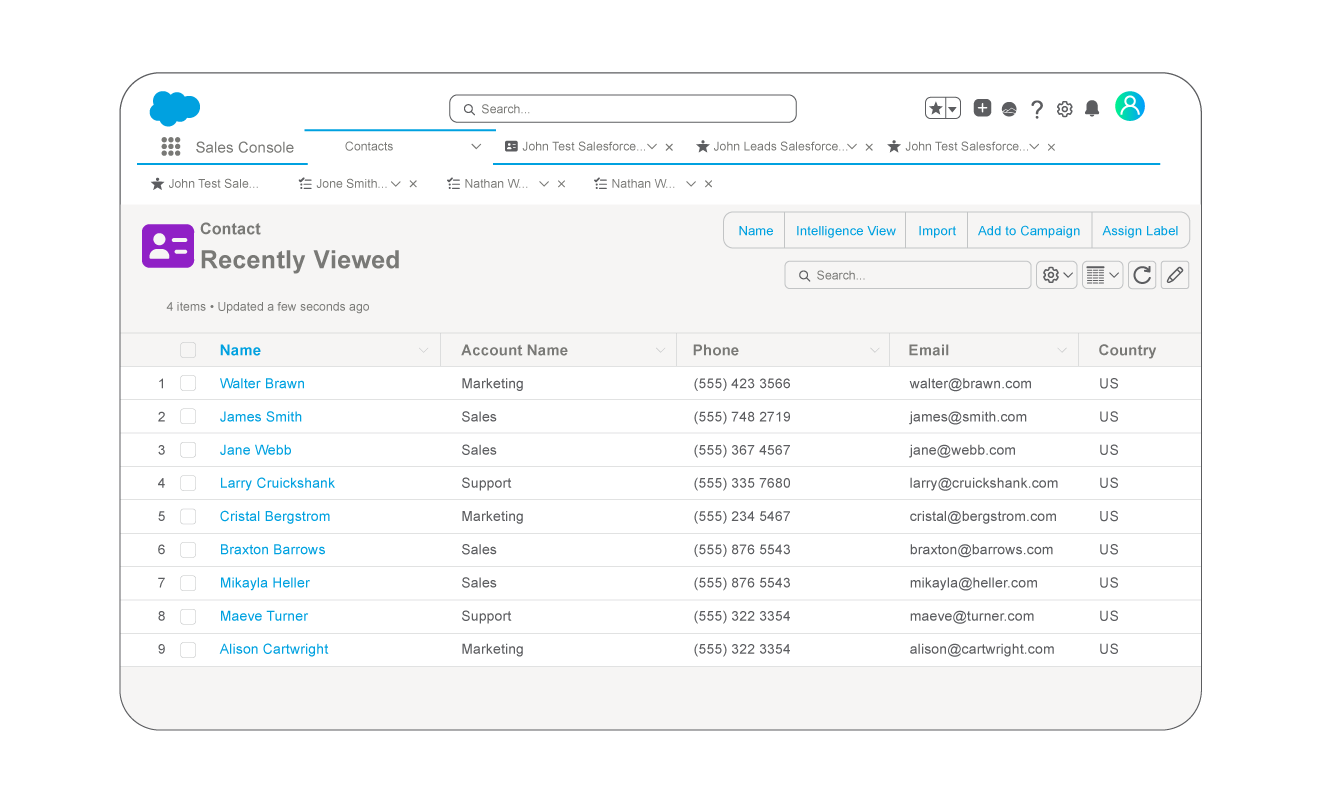 Your phone system + Salesforce = supercharged rep productivity 